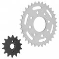 Caltric Front Rear Sprockets Kit Compatible With Honda Cb250 Nighthawk 250 1991 1992 1993 1994-2008