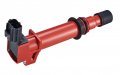 Ena Set Of 1 Red Ignition Coil Pack For Dodge Jeep Mitsubishi Dakota Durango 1500 Nitro Cherokee Commander Raider 3 7l 9l 4 V6 