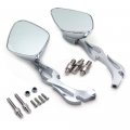 Hongk- Flamed Style Running Mirror Compatible With Yzfr1 R6 Fzr600 Yzf600r Chromed B01bn0e7rw