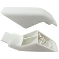 2 Pack Wb7x7189 Range Oven Door Handle White End Cap For Ge Jbp56gs2 Jbp75ww1 Jbp76giv1 Jbp76gs1 Replace 268078 Ah256619 