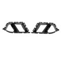 Bumper Air Duct Cover Pair Vent Intake Grill Trim Decoration Replacement For M4 2021-2026 Carbon Fiber Style 