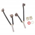 Motor Replacement Brushes Durable Reduce Friction Atv Carbon Brush Kit Strong Power Output For 2000 To 5000lb Winch