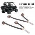 Motor Replacement Brushes Durable Reduce Friction Atv Carbon Brush Kit Strong Power Output For 2000 To 5000lb Winch