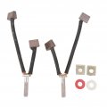 Motor Replacement Brushes Durable Reduce Friction Atv Carbon Brush Kit Strong Power Output For 2000 To 5000lb Winch