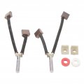 Motor Replacement Brushes Durable Reduce Friction Atv Carbon Brush Kit Strong Power Output For 2000 To 5000lb Winch