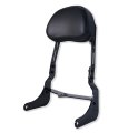 Backrest Sissy Bar For Trailmaster Mb200 Hurricane 200x Pro And Monster Dog Ii Mini Bike With Padded Cushion Powder Coated 