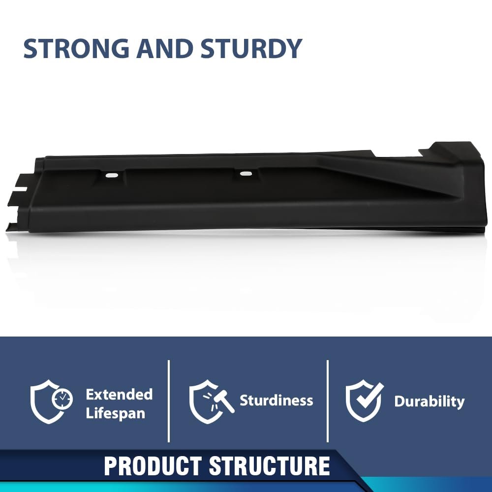 Rear Right Side Rocker Molding Panel Trim For Jeep Compass 2011-2017 5116128ac 05116128ac Black