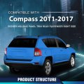 Rear Right Side Rocker Molding Panel Trim For Jeep Compass 2011-2017 5116128ac 05116128ac Black