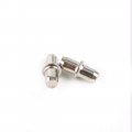 Uxcell 5mm Metal Furniture Cupboard Shelf Pins Pegs Supports Holder 20 Pcs