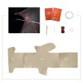 Mewant Customized Beige Microfiber Leather Car Steering Wheel Cover For Toyota Vios Old Corolla Mark 2 Lexus Gs430 Gs300 2004