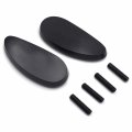Httmt- Black Mirror Block Off Plate Compatible With 2008-2021 Cbr1000rr 10-14 Vfr1200 Classic P N Mt222-016-bk-nologo