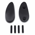 Httmt- Black Mirror Block Off Plate Compatible With 2008-2021 Cbr1000rr 10-14 Vfr1200 Classic P N Mt222-016-bk-nologo