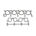 Domestic Gaskets Engine Rering Kit Fsbrr3015-2eve 98-01 Nissan Altima 2 4 Dohc Ka24de Full Gasket Set Standard Size Main Rod