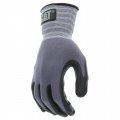 Cata Cat017419m Dipped And Dotted Nitrile Coated Palm Gloves A Medium Safety Wear With Extended Knit Wrist Protective Gear 