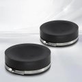 2 Pcs 6 Flexible Pvc Cap With Stainless Steel Clamps Sewer Cleanout Black Pipe Inner Diameter 3 Suitable For Pipes 
