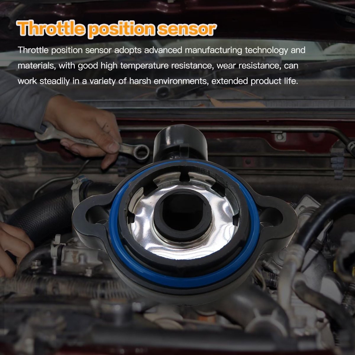 Throttle Position Sensor And Idle Air Control Valve Set For 99 Chevrolet Silverado 1500 Submodel Base Ls Lt