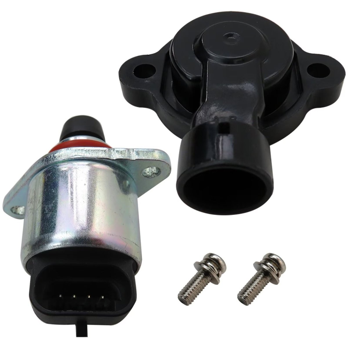Throttle Position Sensor And Idle Air Control Valve Set For 99 Chevrolet Silverado 1500 Submodel Base Ls Lt