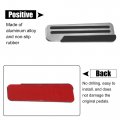 X Autohaux Foot Pedal Cover Non-slip No Drill Metal Accelerator Covers For Nissan Infiniti Q50 Q50l Q60 G25 Silver Tone