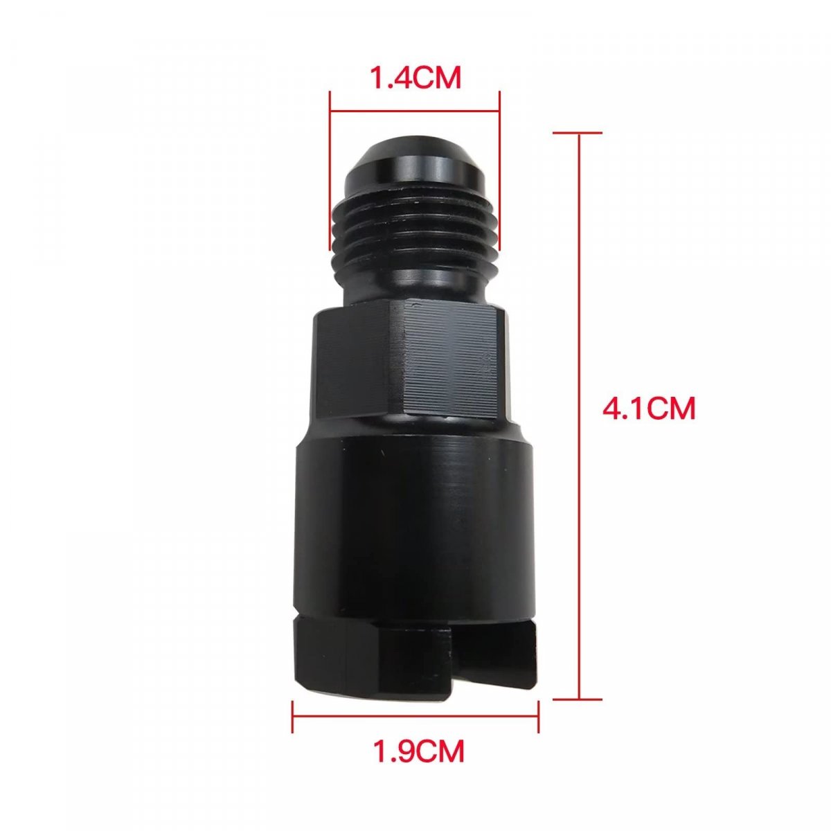 2pack 6an Fuel Adapter Fit For To 3 8 Or 5 16 Gm Quick Connect W Thread Efi Female