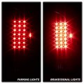 Acanii For 1999-2007 Ford F250 Superduty 97-03 F150 Black Housing Smoked Lens Led Tail Lights Brake Lamps Left Right