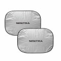 Ipick Image For Nissan Sentra Dual Panels Easy Folding Windshield Sun Shade Universal Fit