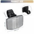 X Autohaux Bike Reflectors 2 17 X1 57 Bicycle Warning Reflector Accessories Plastic White