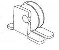 Window Roller Assembly Steel Wheel 3 8 Diameter Package 