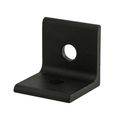 80 20 Inc 4108 Series 2-hole Inside Corner Bracket Black 10 Pack 