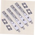 Gadpiparty 4pcs Enamel Chamber Pot Mini Beach Chairs For Crafts Spring Latch Locks Drawers Door Checkered Dinner Plates