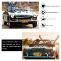 Black Eyed Susan Flower License Plate Cover Car Tropical Daisy Front Aluminum Metal For Your Golf Cart 6x12 Inch Women Girls