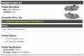 Headlight Assembly Set Of 2 Compatible With 1995-2001 Chevy Lumina