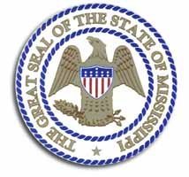 Mississippi 3 5 State Seal Sticker