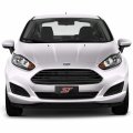 Ipick Image Made For Ford Focus St 3d Logo 12 X 4 25 European Look Black Half-size Stainless Steel License Plate