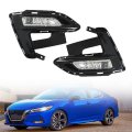 1 Pair Lh Rh Fog Lights Assembly Replacement For Sentra 2020-2022 Left And Right Side 622576lb0a Ni2592141 