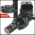 A-premium 2-pc Engine Camshaft Crankshaft Position Sensor Compatible With Jeep Wrangler 2008-2011 Dodge Grand Caravan 2008-2010