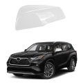 White Left Driver Side Mirror Cover For 2020 2025 Toyota Highlander 2022 Corolla Cross 2024 Grand With Turn Signal Light 