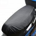 Motorcycle Seat Cover Sunscreen Heat Insulation Oxford Cloth Waterproof For Scooter Moped Black L