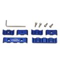 Ledaut 12pc Blue Spark Plug Wire Separator Divider 8mm 9mm 10mm For Racing Car 