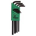 Bondhus 31834 Long Length Star-tipped L-wrenches 8 Piece Set Sizes T9-t40 