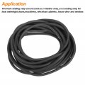 Uxcell Foam Rubber Weather Seal Strip 7mm 0 28 Diameter X 8 Meters 26 25ft Long Round Epdm Solid For Reduce Noise Shock