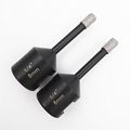 2pcs Set Vacuum Brazed Diamond Dry Drilling Bits For Porcelain Tile Granite Marble Stone Masonry Brick With 5 8-11 Connection