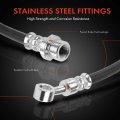 A-premium Rear Driver Or Passenger Brake Hydraulic Hose Compatible With Select Hyundai Models Elantra 2000-2006 Tiburon