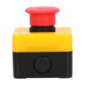 Emergency Stop Button 10a Waterproof 1no 1nc Red Mushroom Elevator Push Switch For Electromagnetic Starter Contactor Relay