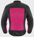 Joe Rocket Velocity Womens Textile Mesh Motorcycle Jacket Pink Black X-large 