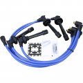 Dragon Fire Performance 8 5mm Blue Ignition Spark Plug Wire Set For All 1992-2002 Acura Honda Integra Civic B-series V-tech 6l