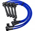Vms Racing 93-01 Blue Performance Ignition Spark Plug Wires Set Compatible With Nissan Altima 2 4l Ka24de Dohc Engines
