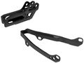 Ufo Plastics Chain Guide And Swingarm Slider Kit Black Color Ya04807-001 