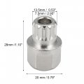 X Autohaux 30 13pt Hollow Wheel Lock Lug Nut Anti Theft Screw Removal Key For Bmw