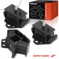 A-premium 3pcs Engine Motor Mount And Transmission Kit Compatible With Toyota Tacoma 1998-2004 T100 1994-1998 4l 2 7l