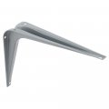 Prime-line Mp64861 Shelf Support Bracket 6 In X 8 Steel Gray Powder-coated Finish 2 Pack 